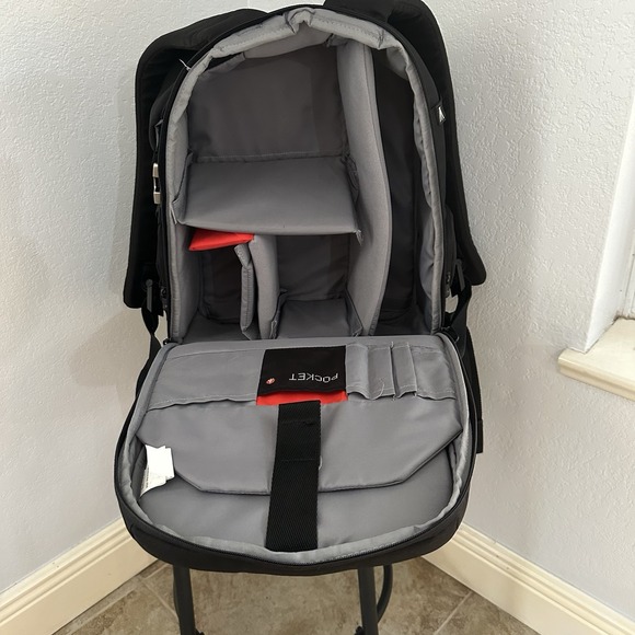 Manfrotto MB SB390-5BB Veloce V Backpack Black Bag. Color: Black Camera DSL - Picture 12 of 16